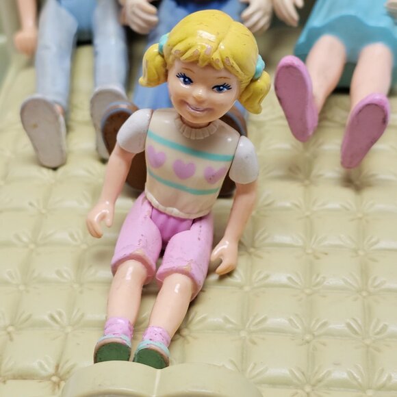 Vintage Playskool Family Figure People Furniture Dollhouse Doll House LOT RARE - Picture 15 of 16